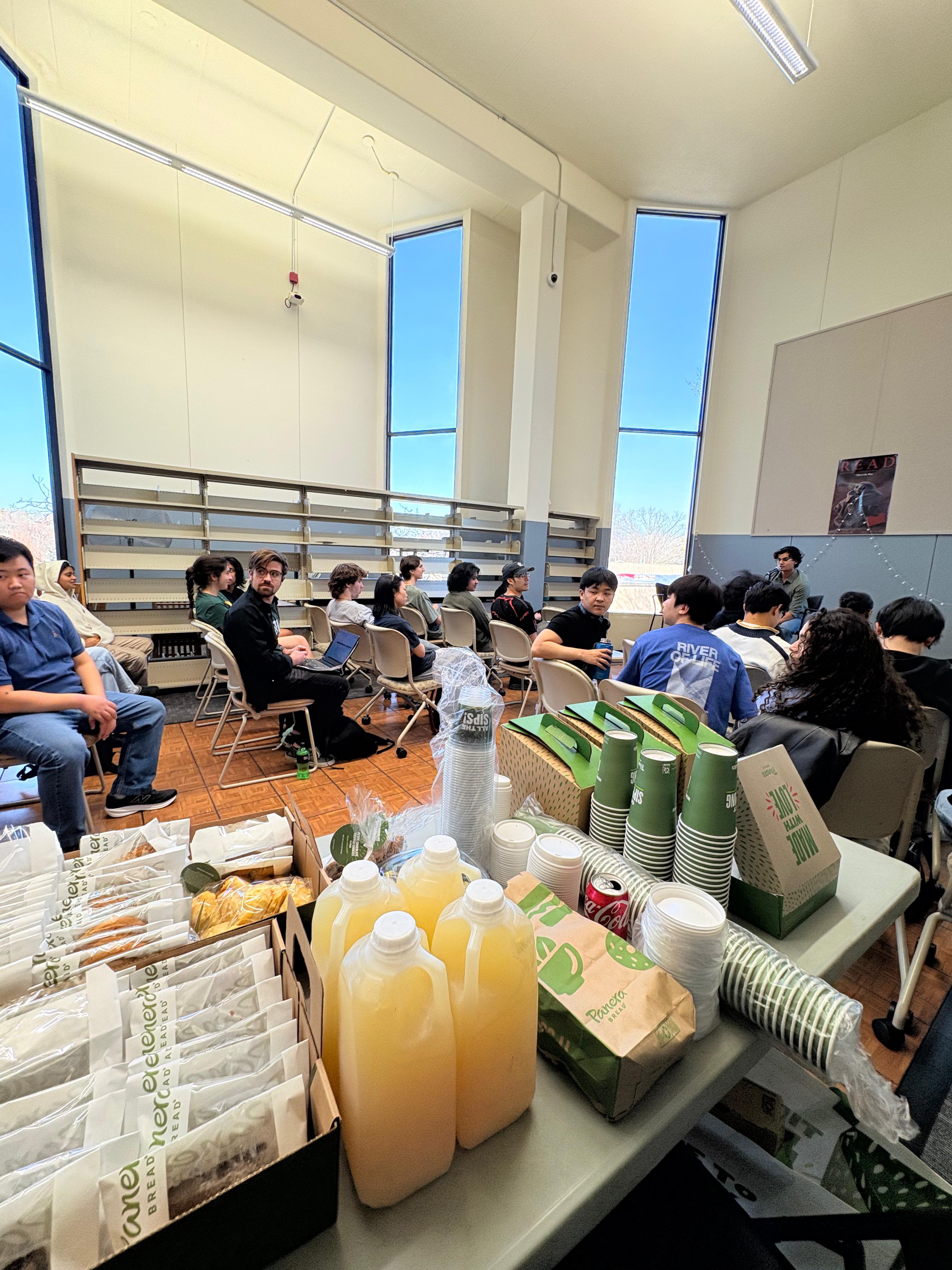 Open Mic Night Audience